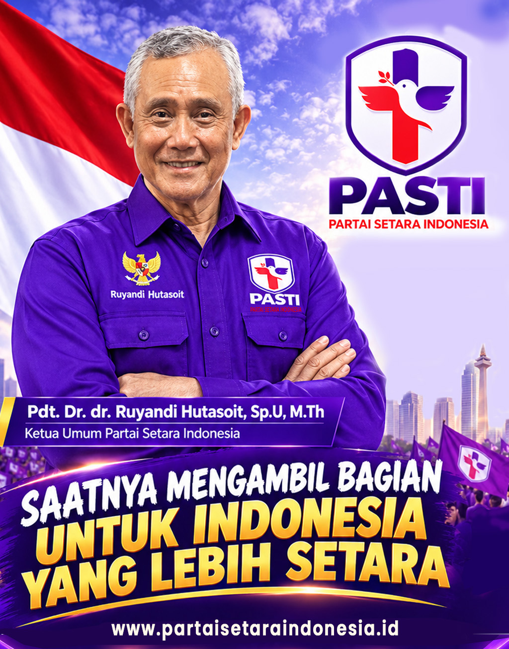 ketum-pasti-ruyandi-hutasoit Partai Setara Indonesia