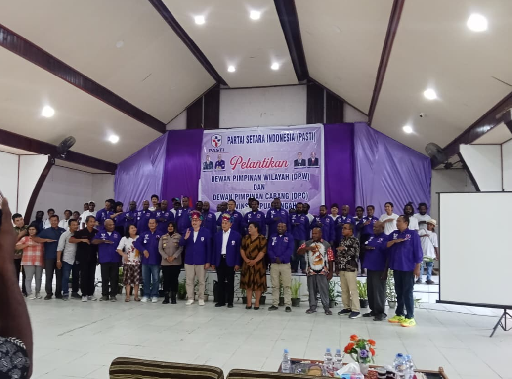 Pelantikan DPW DPC PASTI Papua Tengah
